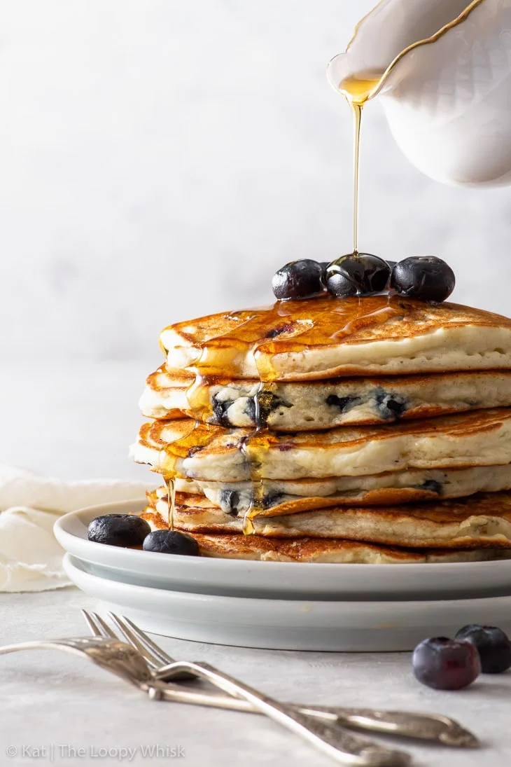 Pancake ai mirtilli