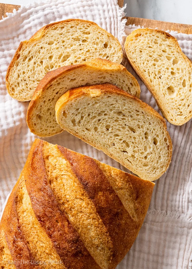 Pane bianco artigianale