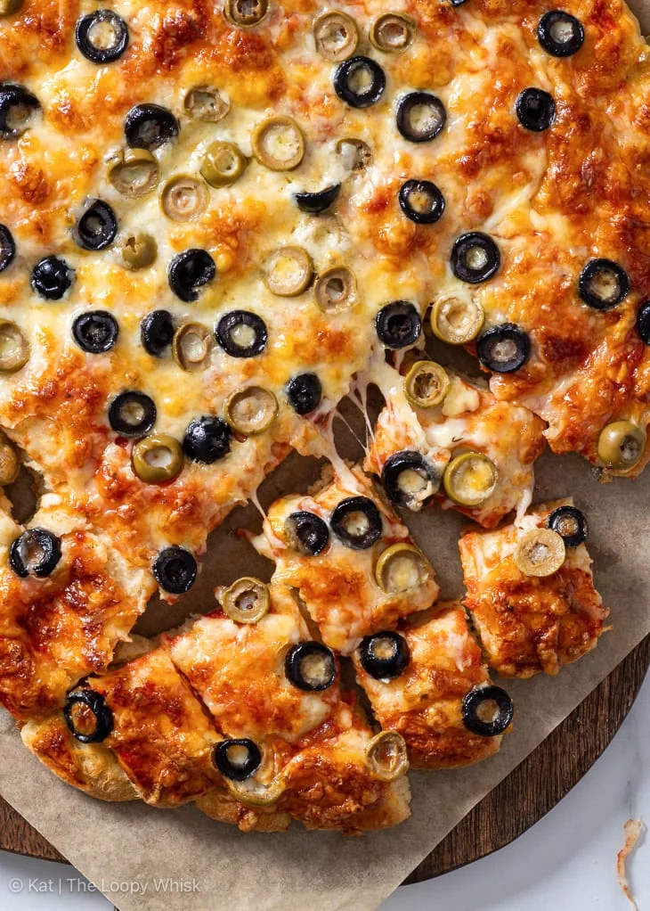 Pane pizza da condividere