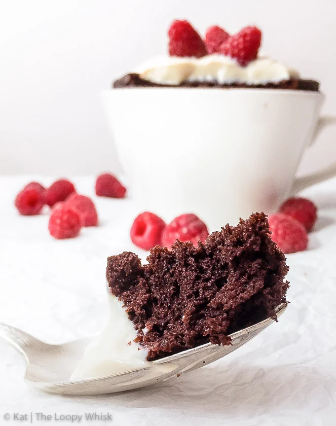 Mug cake al cioccolato