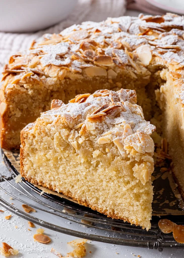 Torta di mandorle con frangipane