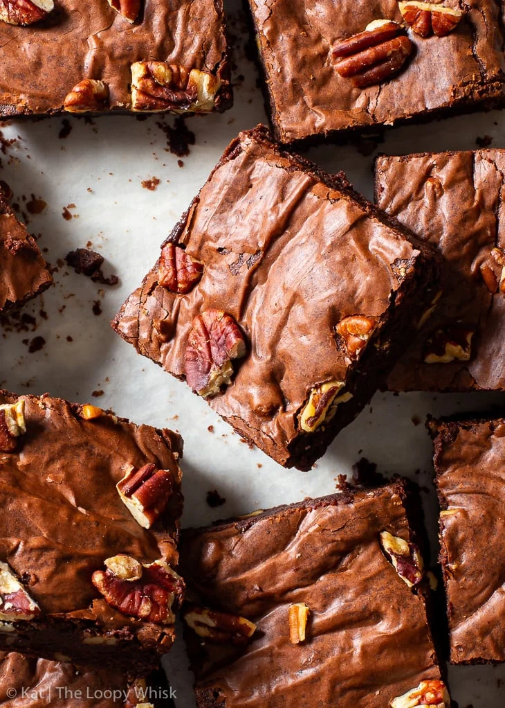 Brownies al cioccolato e noci pecan
