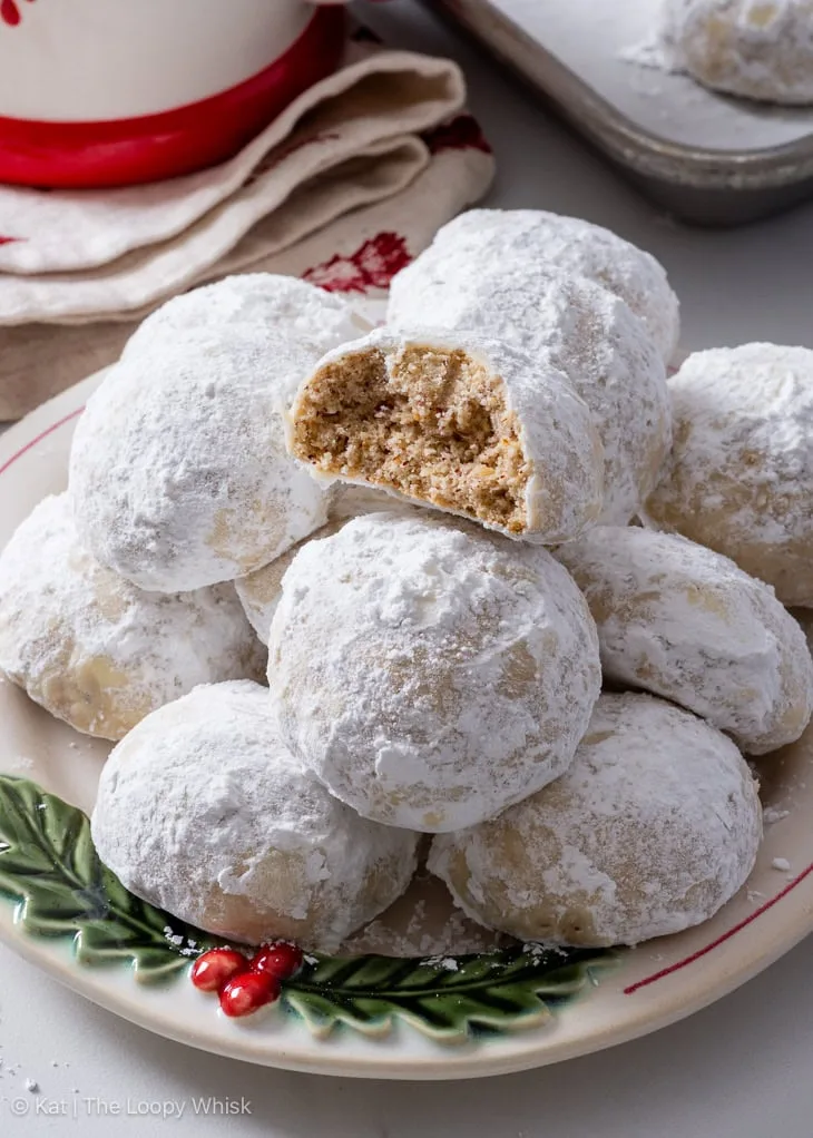 Biscotti palla di neve