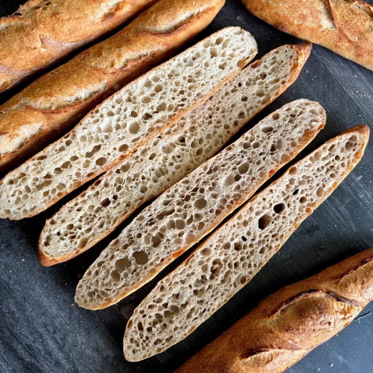 Baguette integrale senza glutine