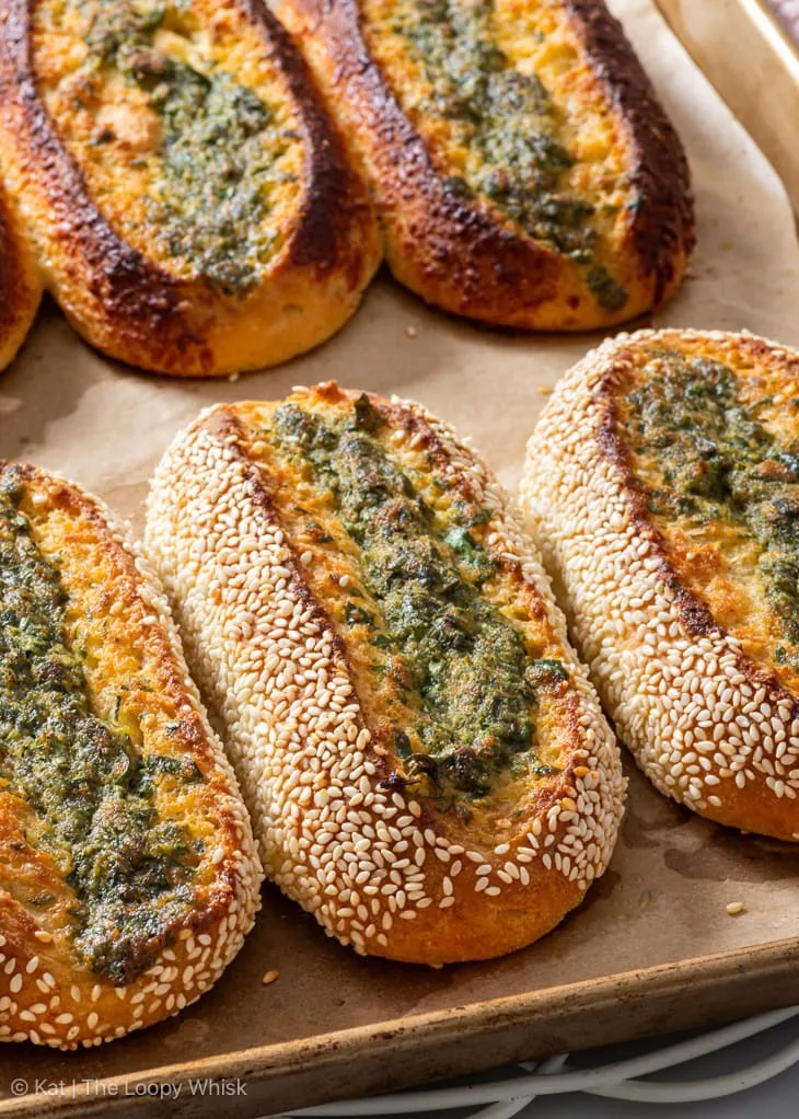 Panini all'aglio ed erbe