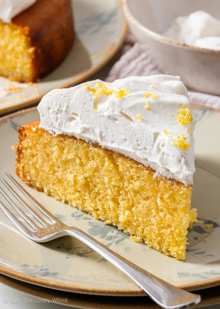 Torta di limone e polenta