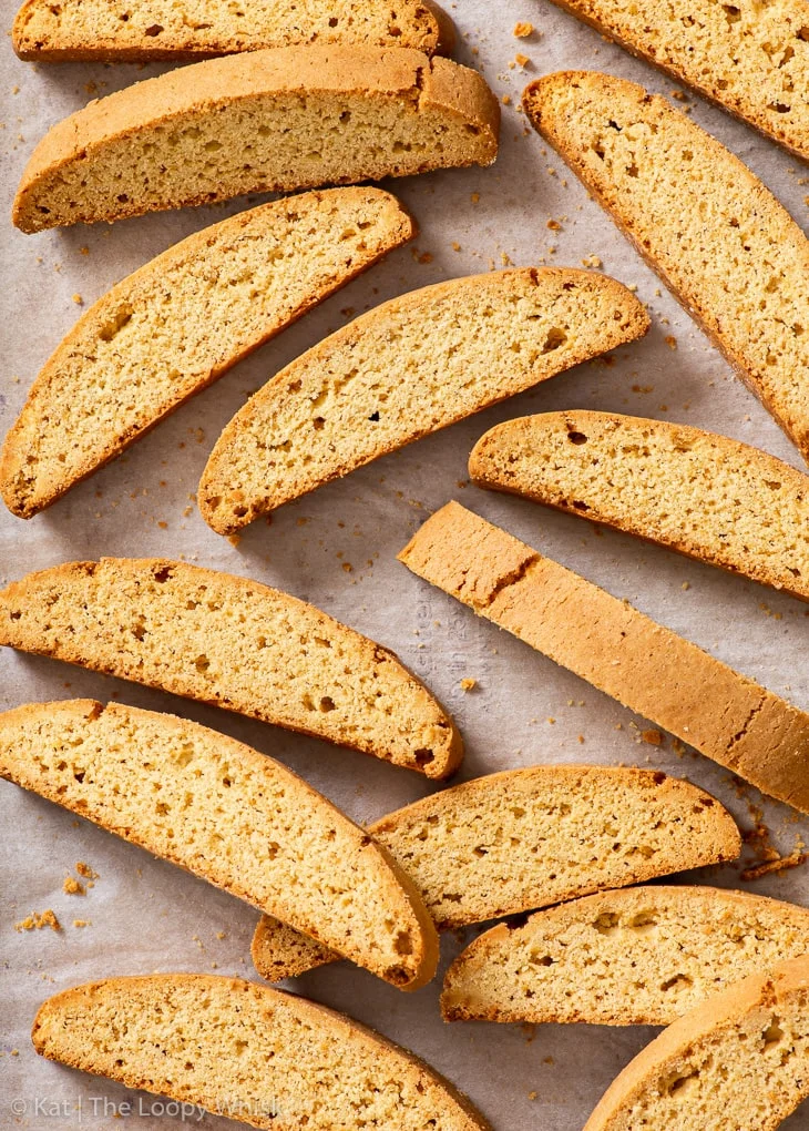 Biscotti di vaniglia e mandorla