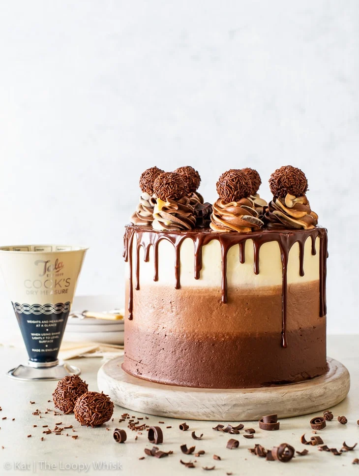 Torta triplo cioccolato