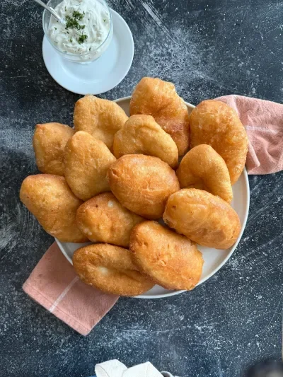 Piroshki fritti facili (tradizione ucraina)