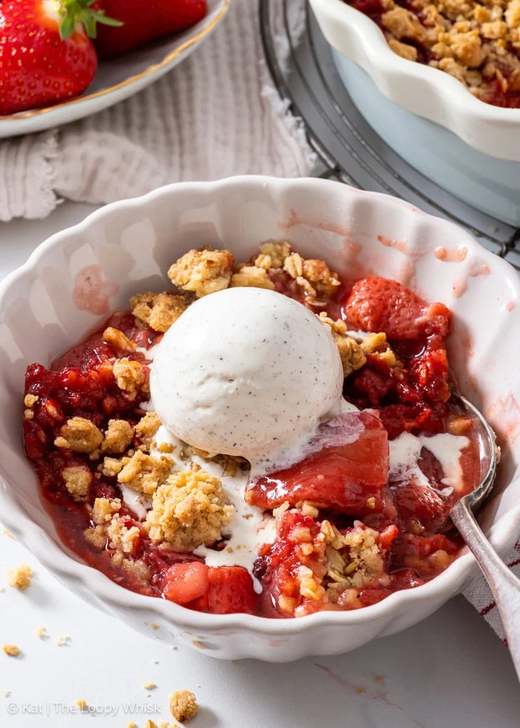 Crumble di fragole