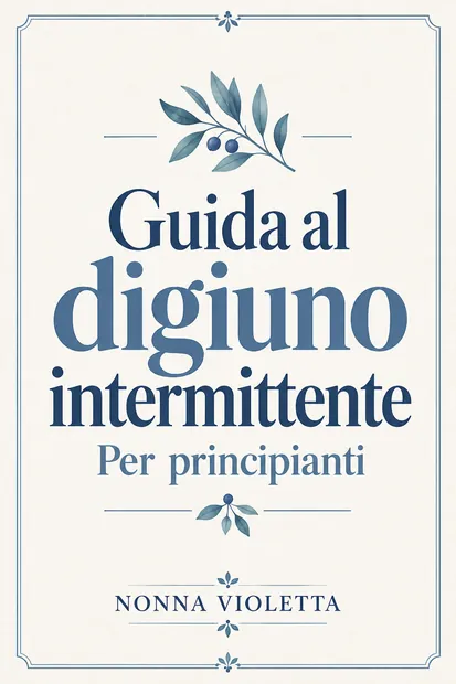 Copertina: Guida al Digiuno Intermittente