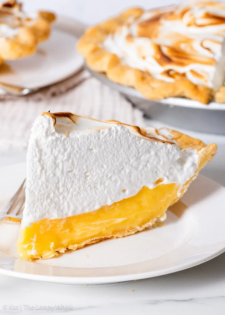 Torta meringata al limone