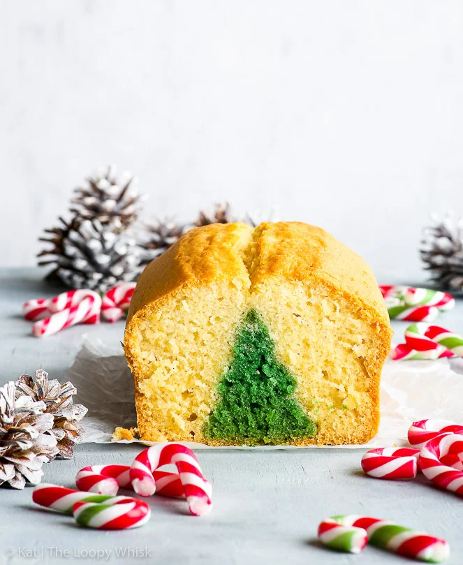 Torta a sorpresa con albero di Natale