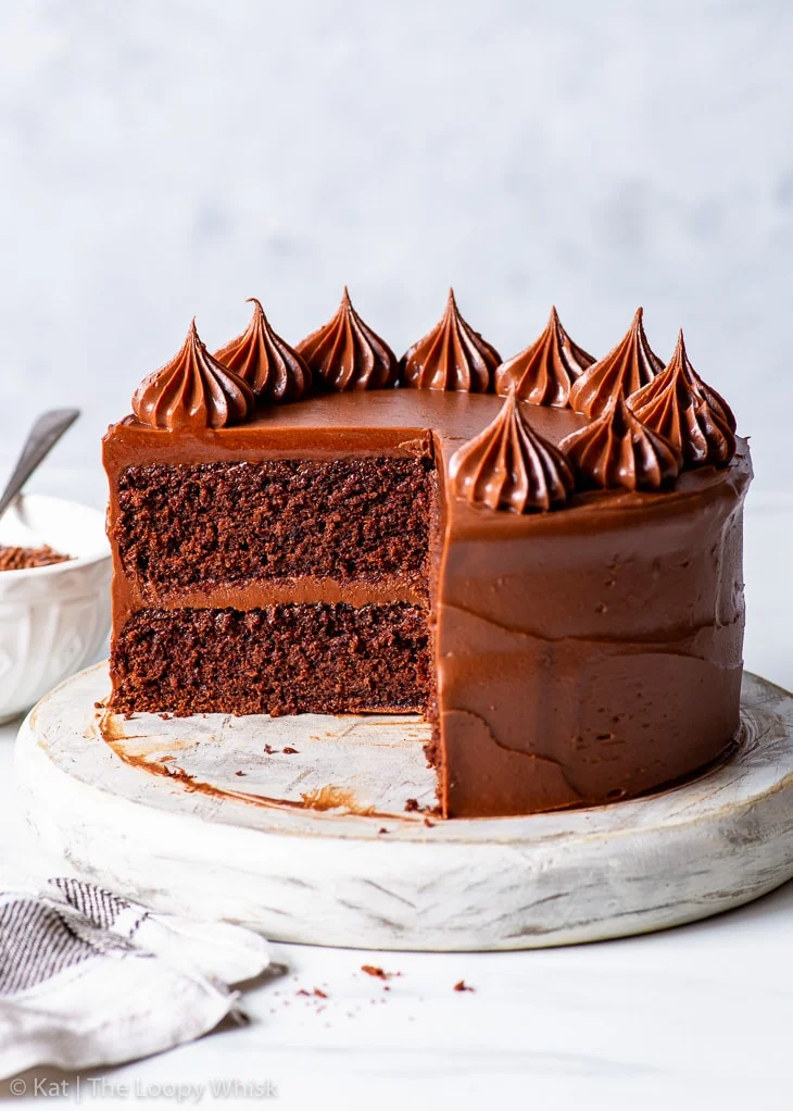 Torta al cioccolato intenso