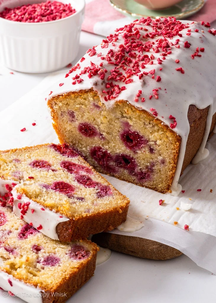Pane di lamponi e limone