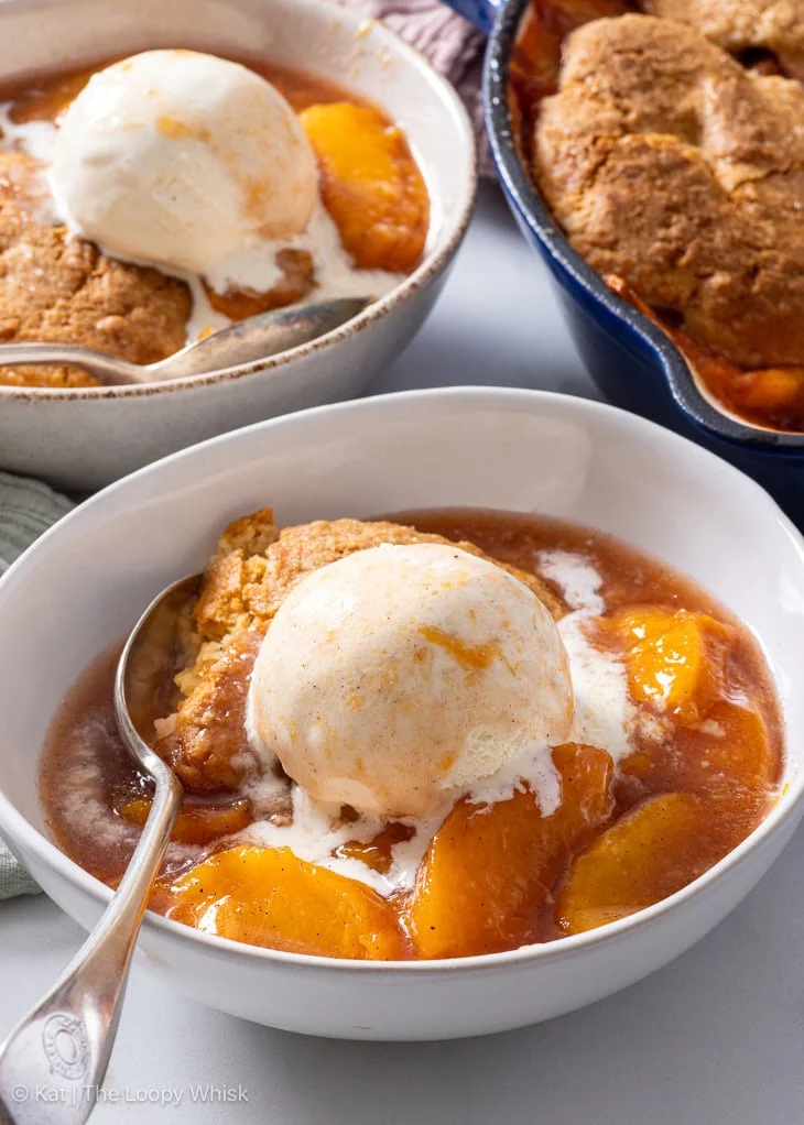 Cobbler di pesche