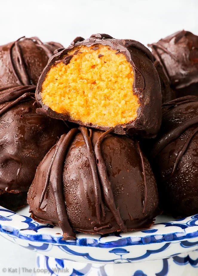 Tartufi di zucca senza cottura (vegani)