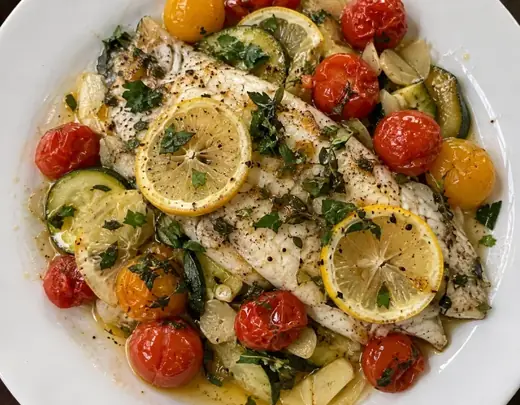 Branzino al cartoccio