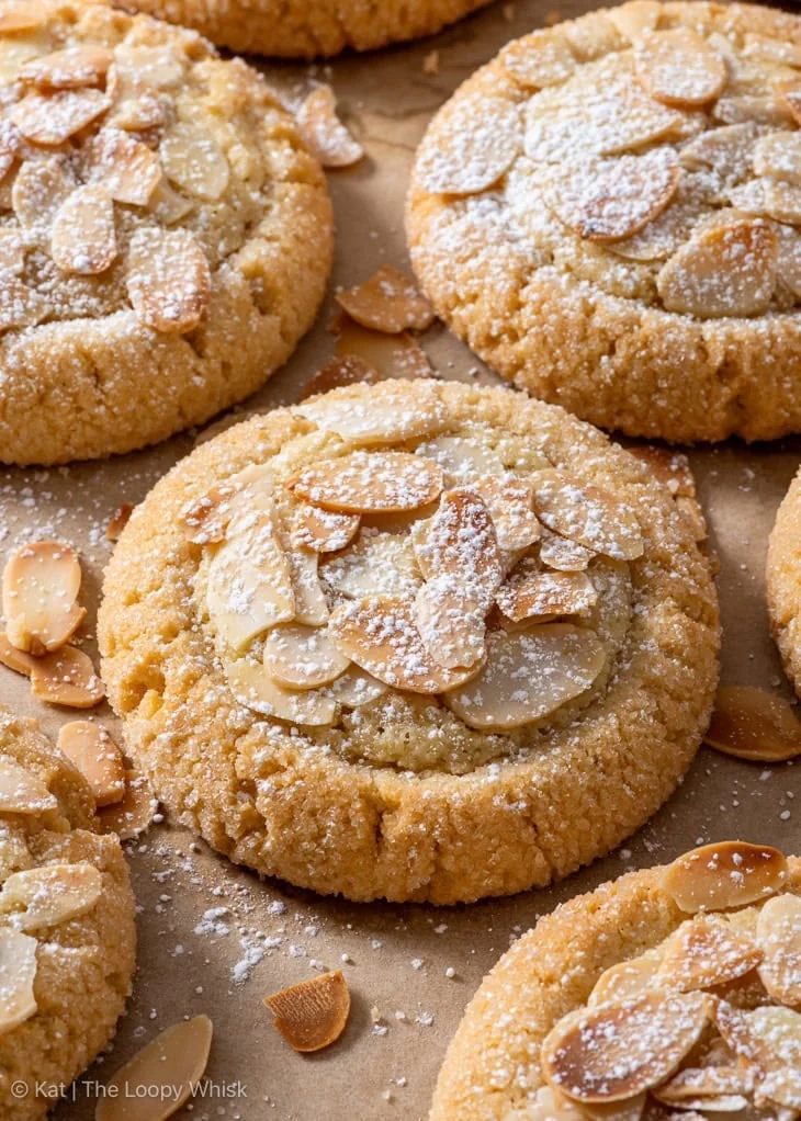Biscotti croissant alle mandorle