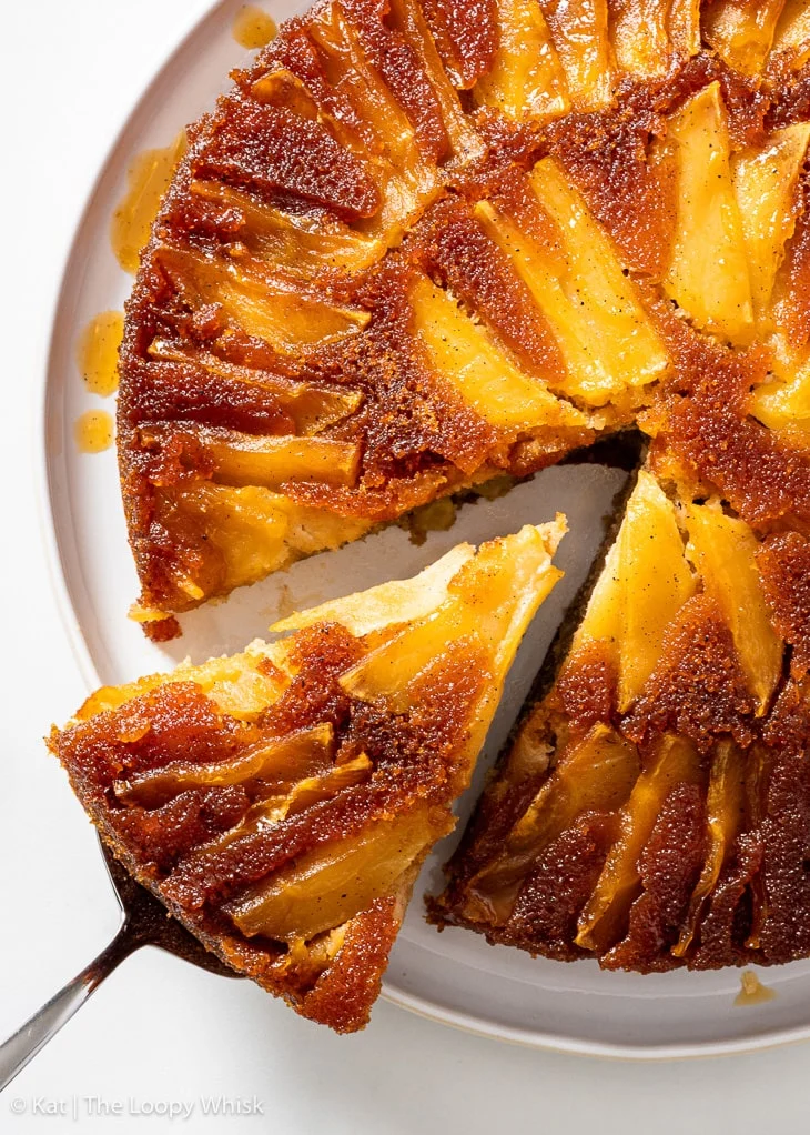 Torta rovesciata di mele caramellate