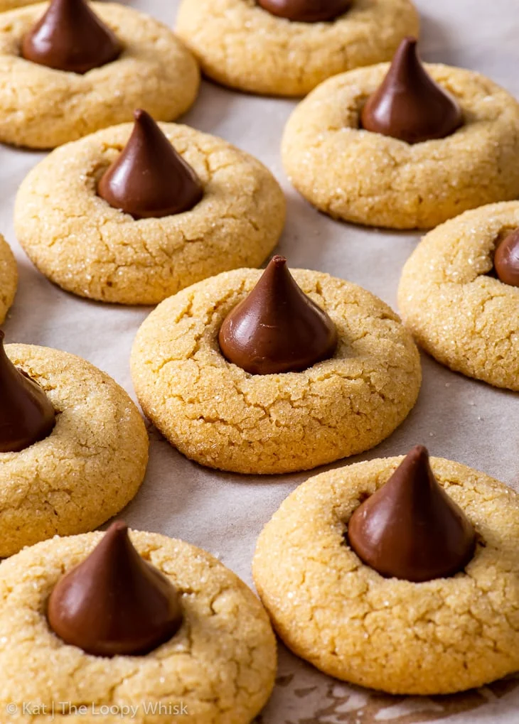 Biscotti blossom con burro d'arachidi