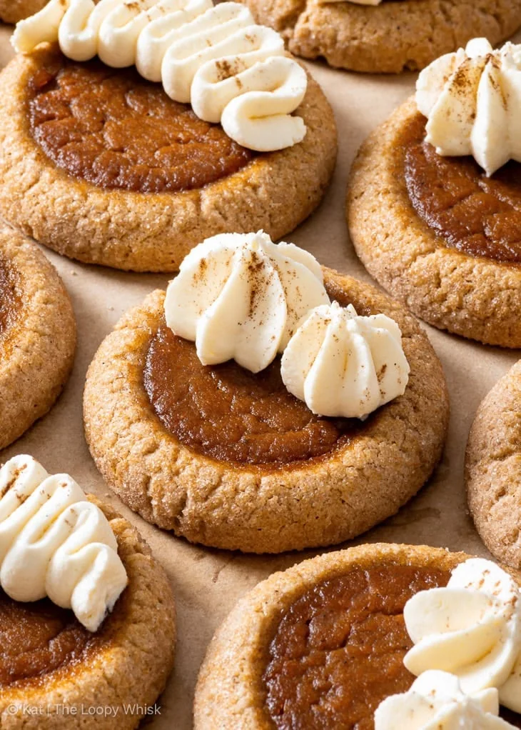 Biscotti ripieni al profumo di torta di zucca