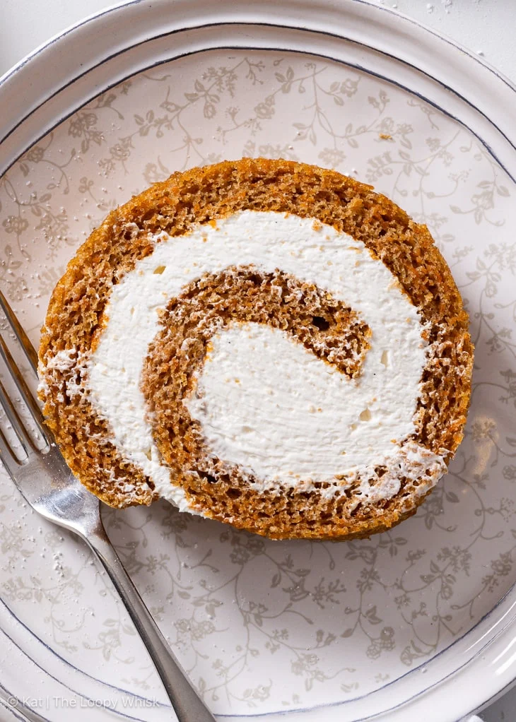 Torta di carote con crema alla vaniglia