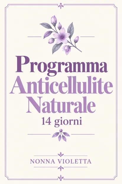 Copertina: Programma Anticellulite Naturale