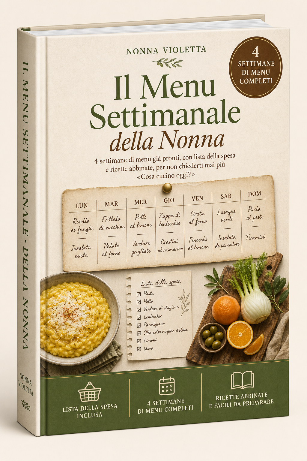 Il Menu Settimanale della Nonna